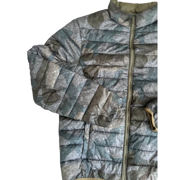 CALVIN KLEIN JEANS Men's Camo Green Puffer Jacket Size Medium NEW NWOT - Picture 6 of 7